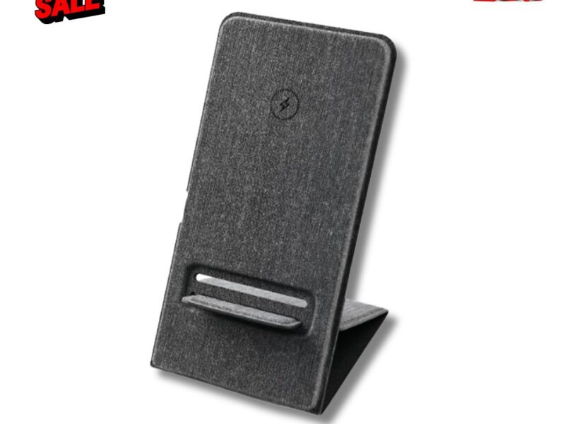 WIRELESS FOLD - Foldable 5W Wireless Charger Stand - Dark Grey