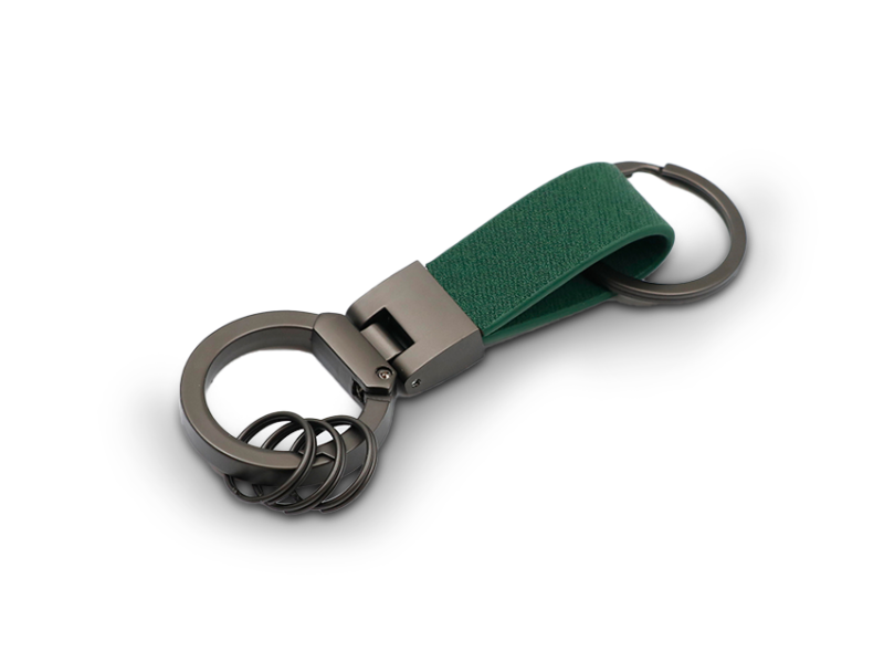 MODISH KEYCHAIN - Sleek Push-Open Keyholder with Spring Lock Mechanism