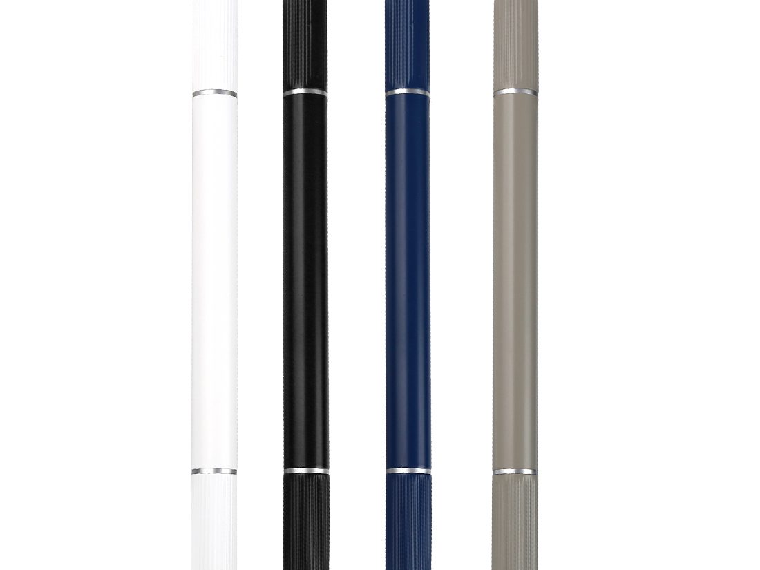 UNIQUE PEN – Dual Ballpen & Pencil in One with Brass-Aluminum Roll Design, Drawbench Technology Tip