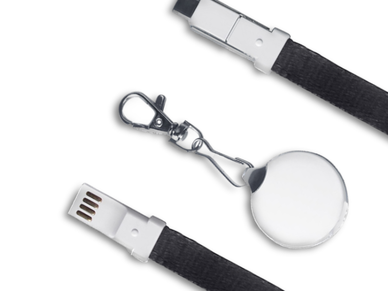 3 in1 LANYARD - Versatile Charging Cable for iOS, Android, and Type-C Devices
