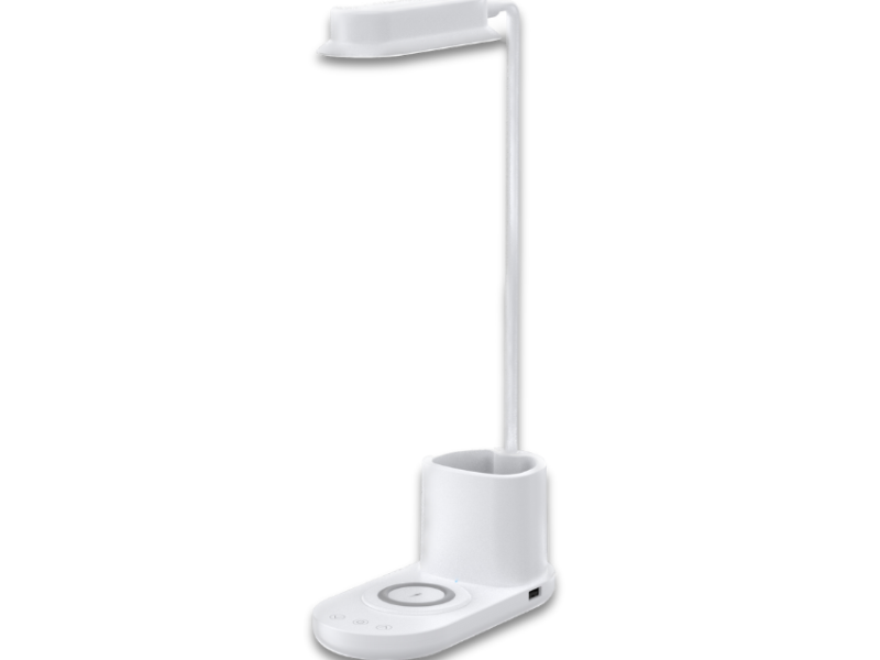 WIRELESS LAMP - LED Table Lamp with 3 Light Options and Fast Wireless Charging