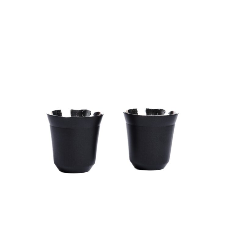 ESPRESSO SET - Premium 2-Piece Double Wall Stainless Steel Espresso Cups - Image 2
