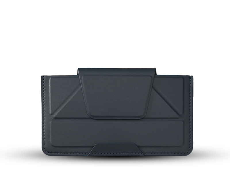 SMART MOBCASE - All-in-One PU Mobile Case & Stand with Magnetic Flap Closure
