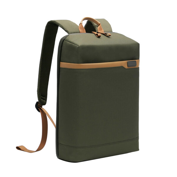 RPET BUSINESS PRO – Sleek Waterproof RPET Backpack with Padded 16” Laptop Compartment & Breathable Straps - Image 13