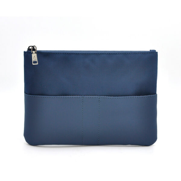 O-PURSE Compact Multi-Pocket Pouch – Sleek, Durable Design with Zipper, Pen & Card Pockets for Organized Essentials - Image 3
