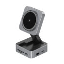 10n1 HUBMAX – Gunmetal 10-in-1 High-Capacity Charging Station with MagSafe Wireless & 100W Type-C Power - Image 4